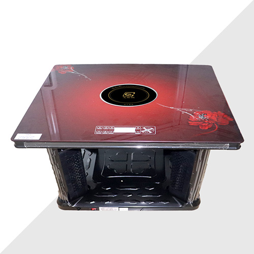 多功能電暖桌,取暖烹飪電暖桌,電陶爐取暖桌